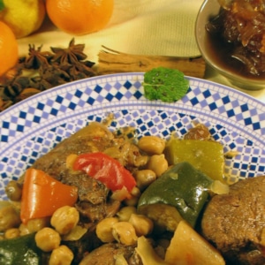 Canard à l'Orientale - Couscous