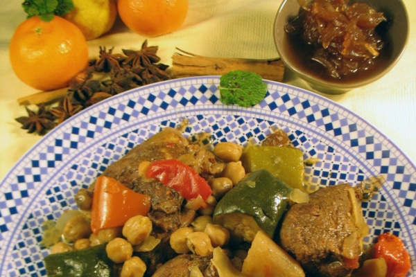 Canard à l'Orientale - Couscous