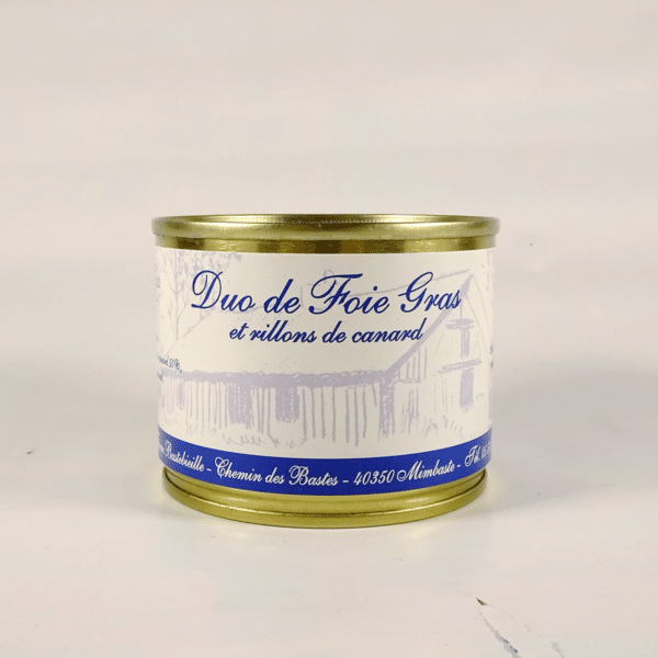 Rillette au foie gras de canard