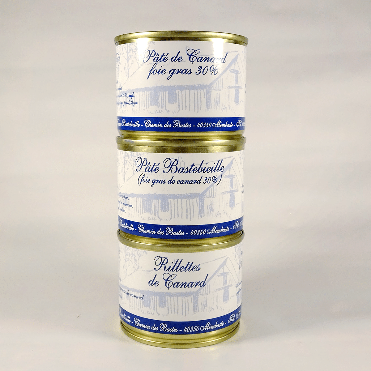 rillette et pate au foie gras