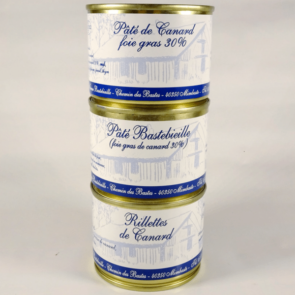 rillette et pate au foie gras