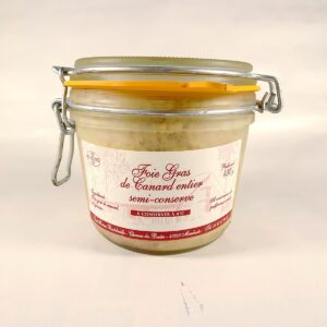 foie gras de canard entier en semi conserve 430g