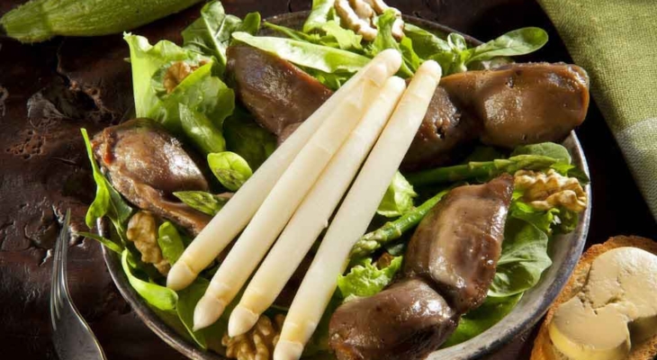 salade landaise aux gésiers