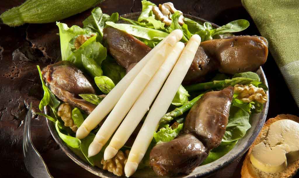 salade landaise aux gésiers